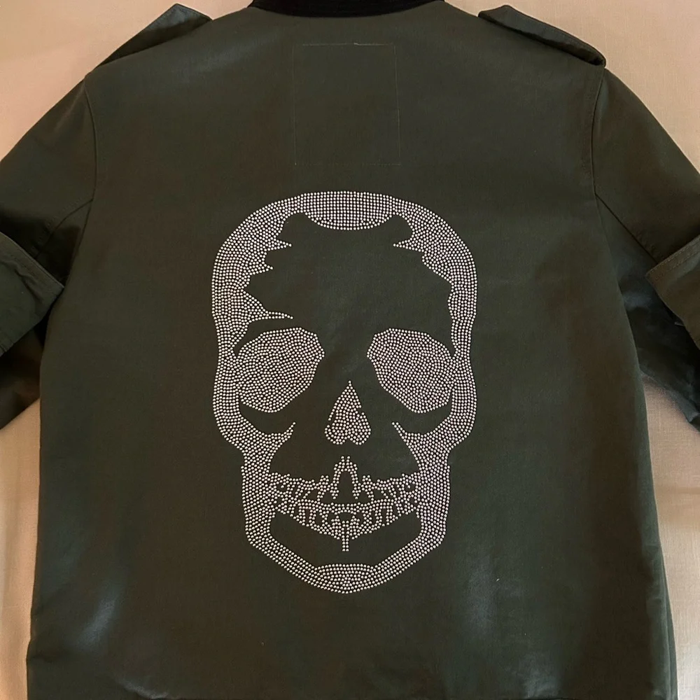 Zadig and Voltaire Military Style Jacket Kaki - Picture 7 of 7